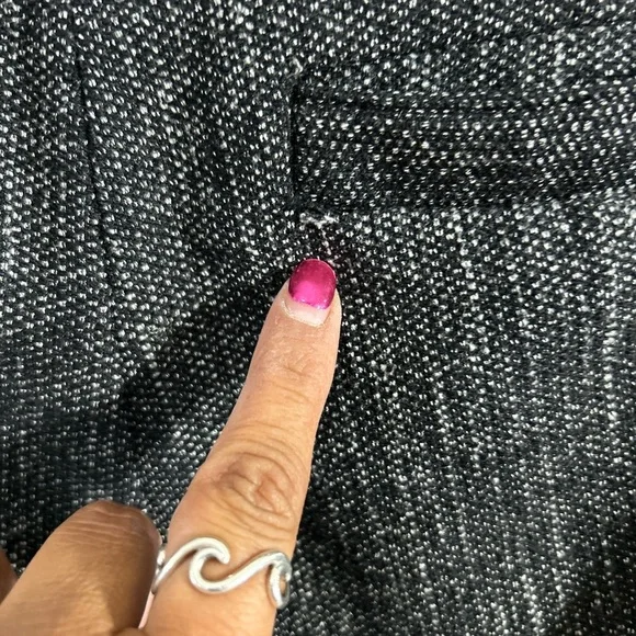 Express Black and Gray Women's Trousers - Picture 7 of 8